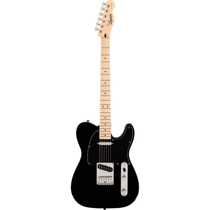 Squier FSR Sonic Telecaster MN Black, front view