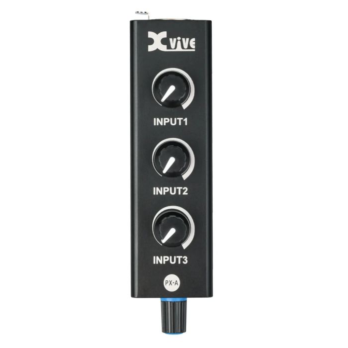 Xvive-Portable-3-Channel-Personal-Mixer-Front-View