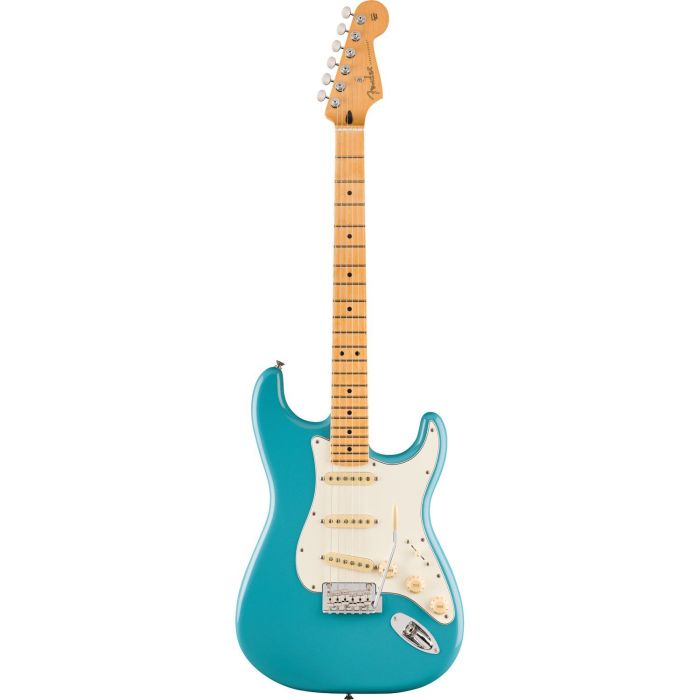 Fender Player II Stratocaster Mn Aquatone Blue, front view