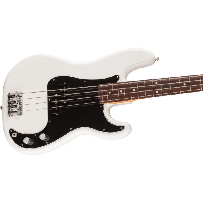 Fender Player II Precision Bass Rw Polar White, angled view