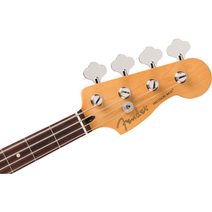 Fender Player II Precision Bass Rw Polar White, headstock front