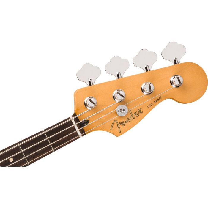 Fender Player II Jazz Bass Rw Aquatone Blue, headstock front