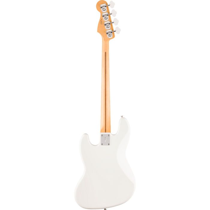 Fender Player II Jazz Bass Mn Polar White, rear view