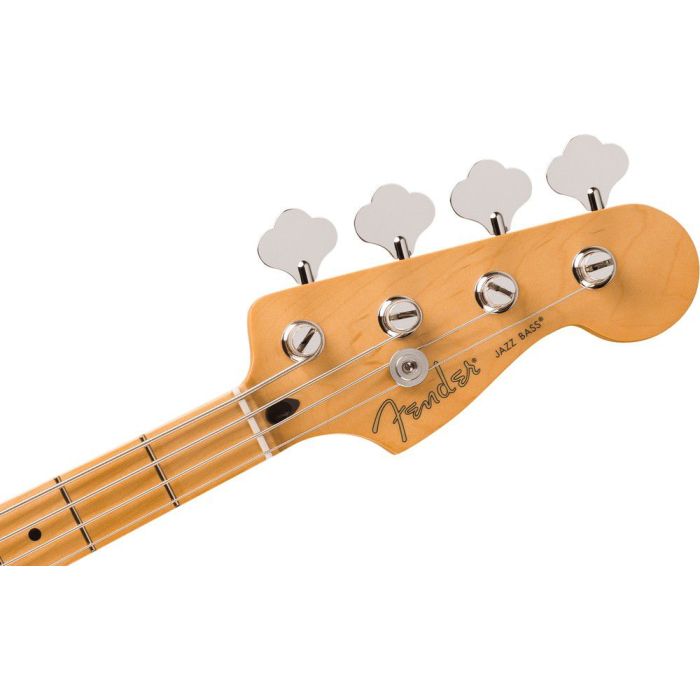 Fender Player II Jazz Bass Mn Polar White, headstock front