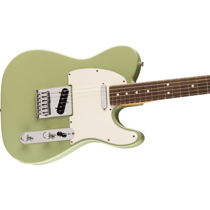 Fender Player II Telecaster Rw Birch Green, angled view