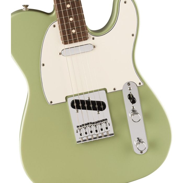 Fender Player II Telecaster Rw Birch Green, body closeup