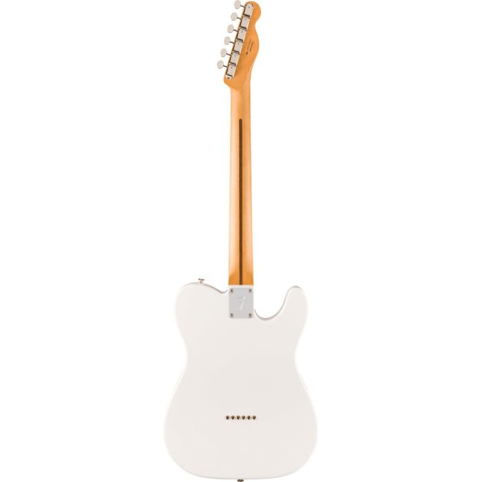 Fender Player II Telecaster Left hand RW Polar White, rear view