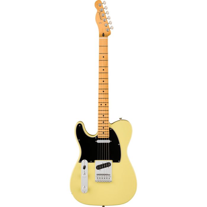 Fender Player II Telecaster Left hand MN Hialeah Yellow, front view