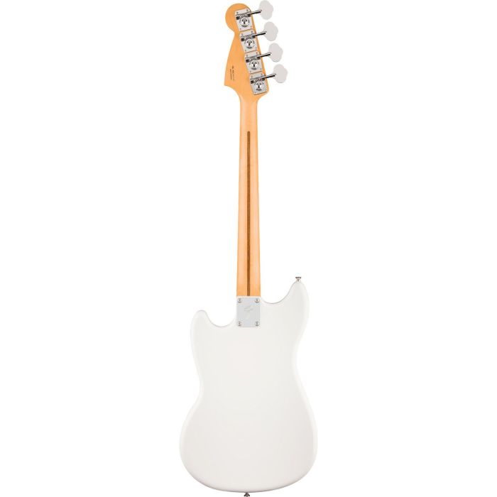 Fender Player II Mustang Bass Pj MN Polar White, rear view