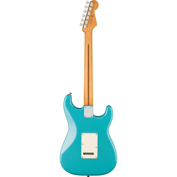 Fender Player II Stratocaster Left-Handed MN, Aquatone Blue rear view