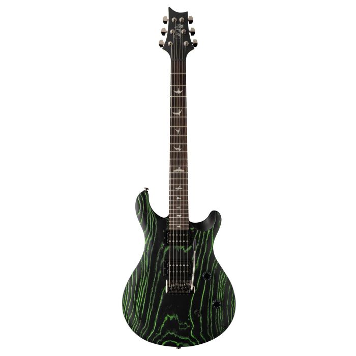 PRS SE Sandblasted CE 24 Ltd Edition Guitar Green, front view