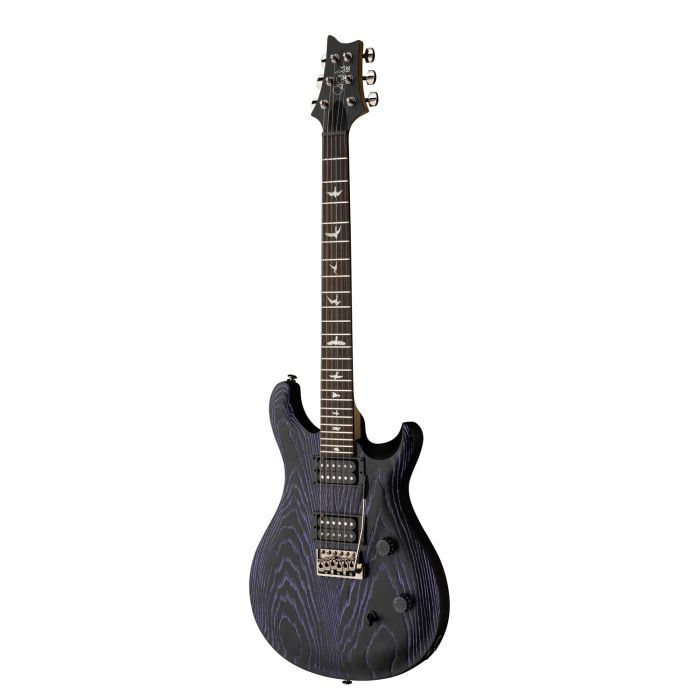 PRS SE Sandblasted CE 24 Ltd Edition Guitar Purple, angled view