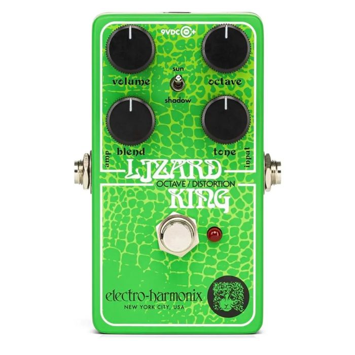 Electro-Harmonix-Lizard-King-Octave-Fuzz-Front-View