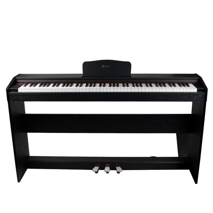 Forte-DP300-Black-Digital-Piano-Top-View