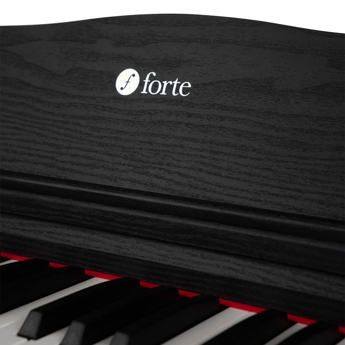 Forte-DP300-Black-Digital-Piano-Close-View