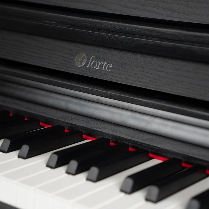 Forte -DP500-Black-Digital-Piano-Close-View