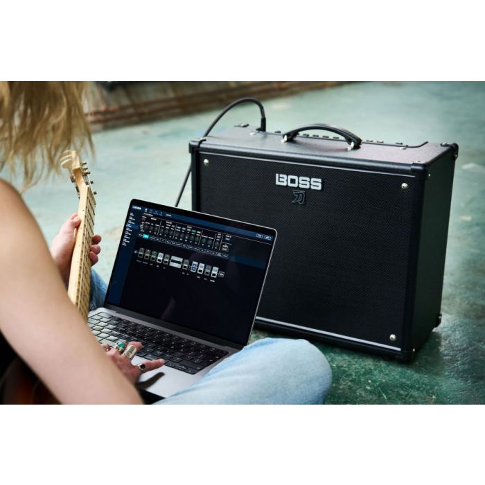 Boss Katana-100 Gen 3 Guitar Amplifier lifestyle 2