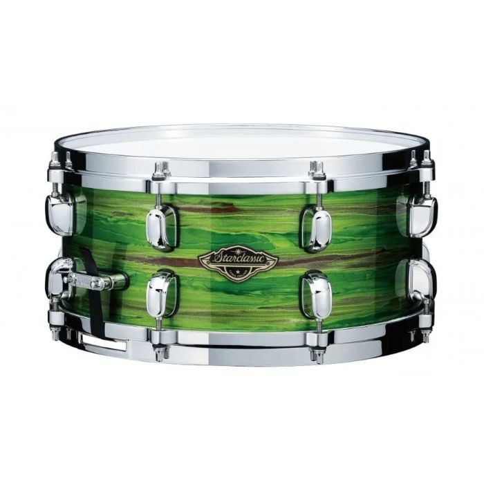 Tama Starclassic Walnut Birch 14 x 6.5 Snare Drum - Lacquer Shamrock Oyster