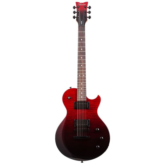 Schecter Solo II Standard Bloodburst Electric Guitar, front view