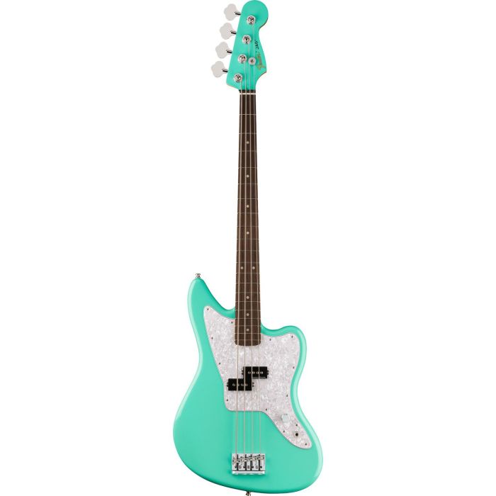 Fender Mark Hopus Jaguar Bass Rw Sea Foam Green, front view