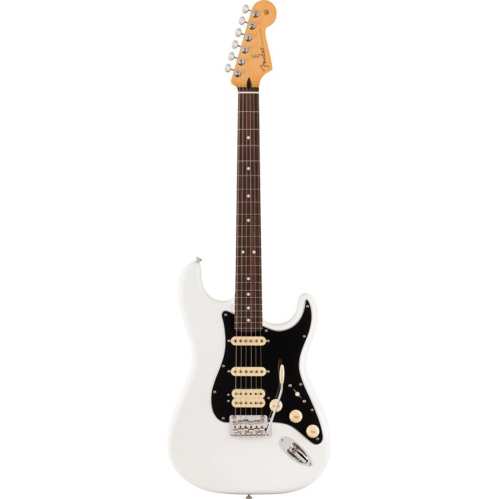 Fender Player II Stratocaster HSS RW Polar White front view