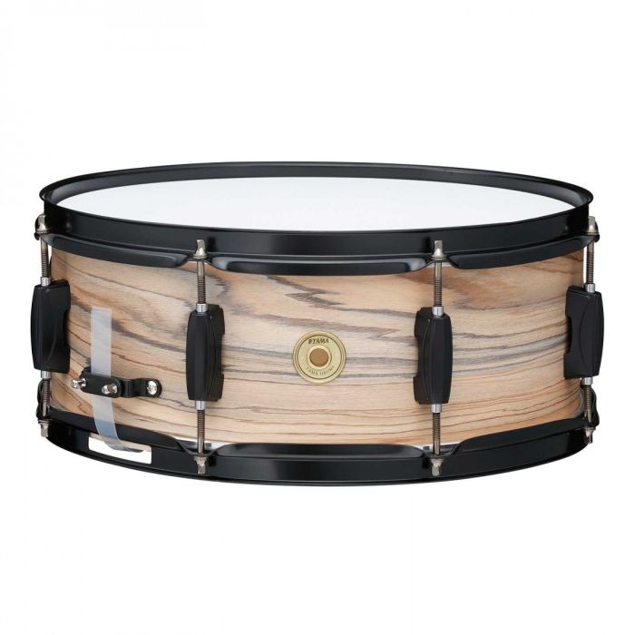 Tama 14x5.5 Woodworks Snare Drum - Natural Zebrawood Wrap