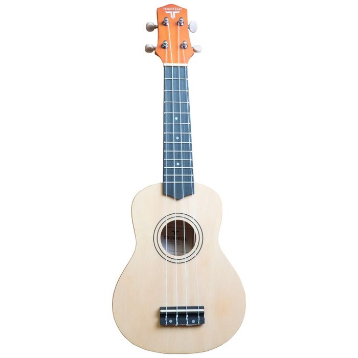 Tourtech Tus 1 Soprano Ukulele Natural, front view