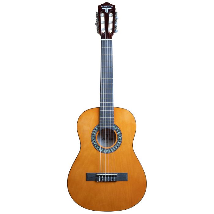 Tourtech Classical Guitar Beginner Pack 1/2, front view