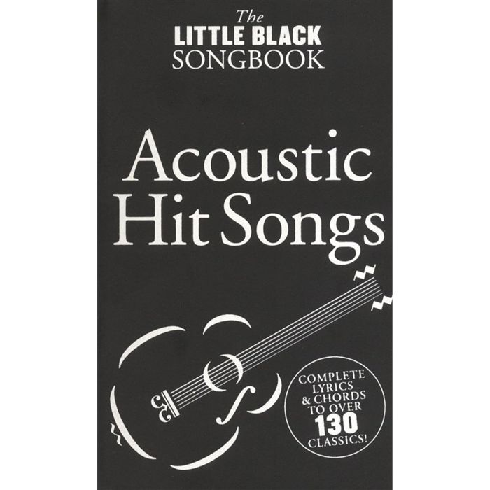 The Little Black Songbook: More Acoustic Hits - Music Book