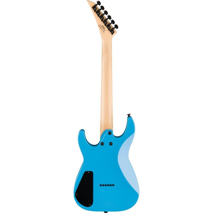 Jackson JS Dinky Minion JS1X MN Infinity Blue, rear view