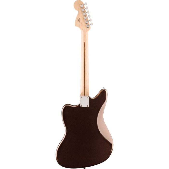 Squier Affinity Series Jaguar MN, Mystic Metallic Brown rear view