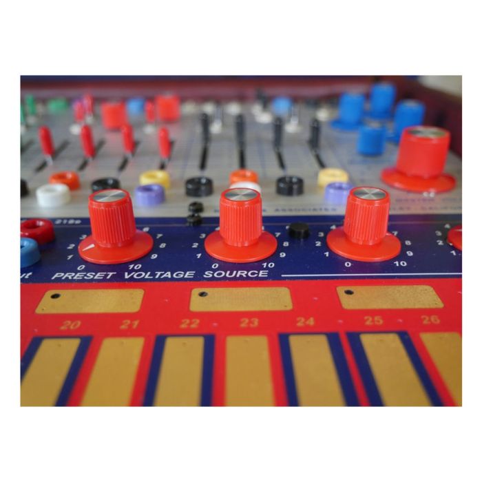 Buchla Music Easel 50th Anniversary Synthesizer close up