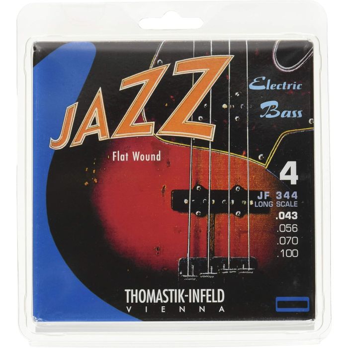 Thomastik Jf344 Flatwound Bass Strings Pack Of 4