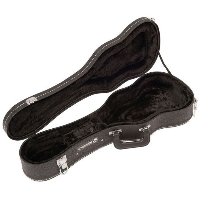 Kinsman Concert Ukulele Case open