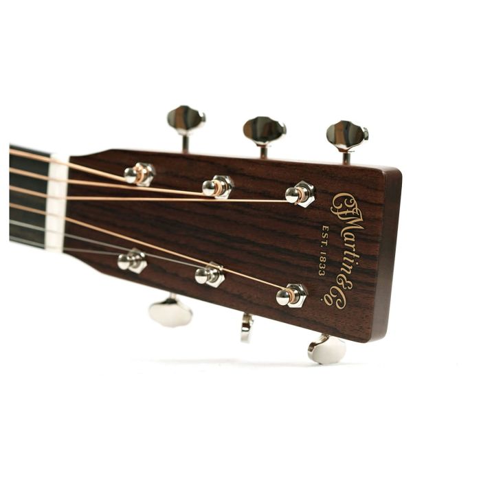 Martin D-16E Acoustic-Electric Guitar Satin Finish headstock