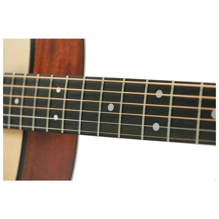 Martin D-16E Satin Spruce Top Mahogany B&S Martin E1 Pickup Soft Shell Case - Satin Finish neck