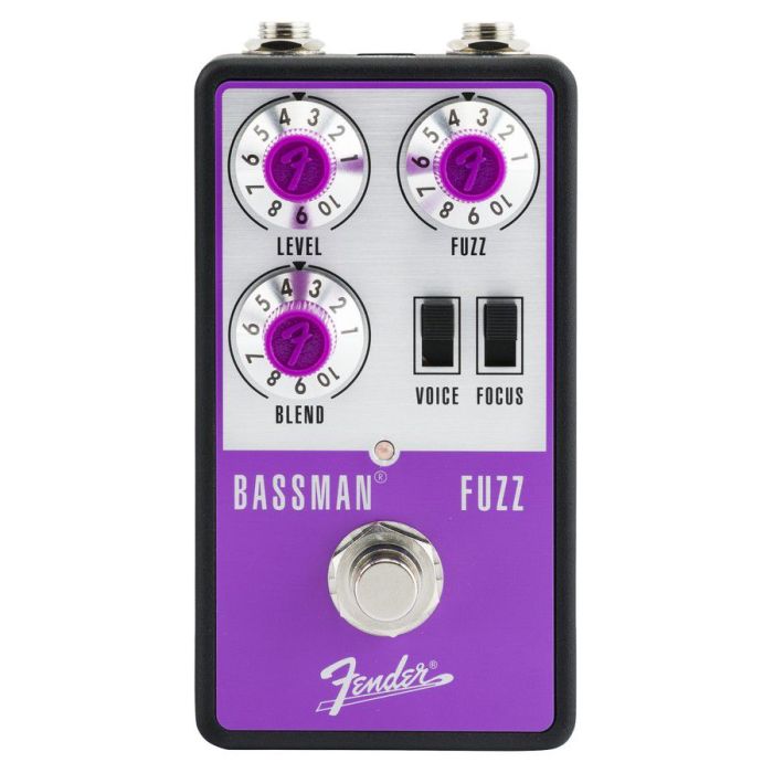 Fender Bassman Fuzz Pedal, top-down view