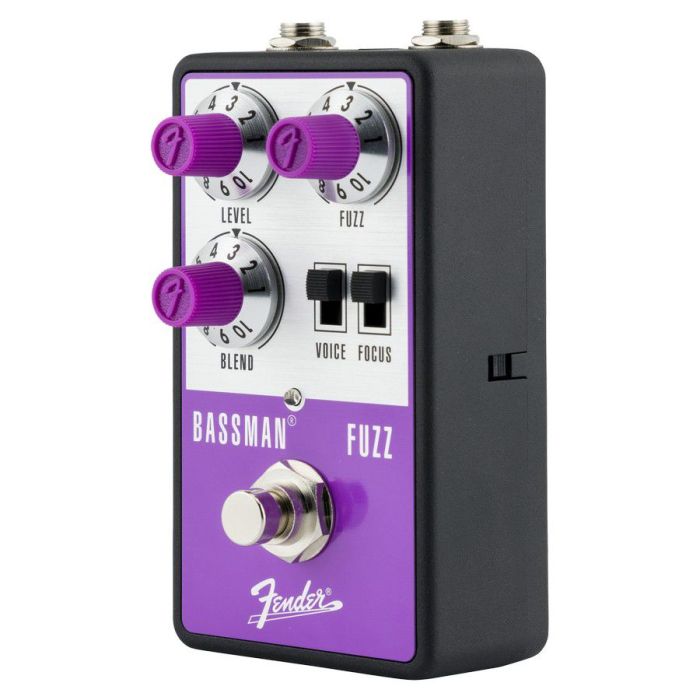 Fender Bassman Fuzz Pedal, right-angled view