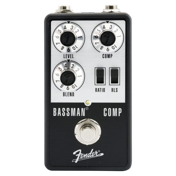 Fender Bassman Compressor Pedal, top-down view