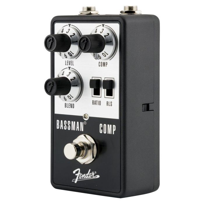 Fender Bassman Compressor Pedal, right-angled view