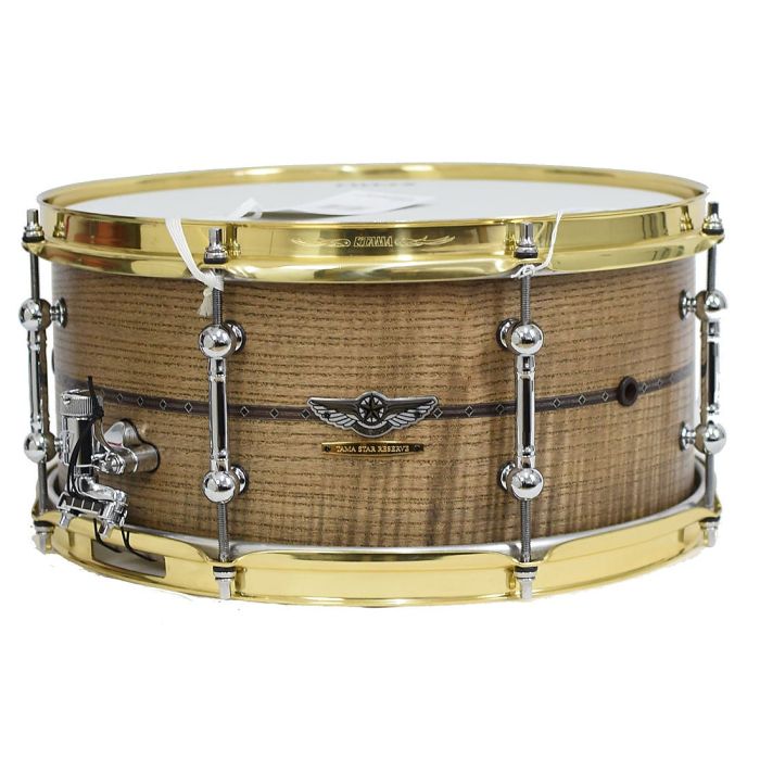 Tama STAR Reserve 14 x 6.5 Snare Drum, Oiled Curly Ash