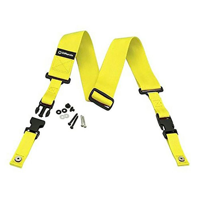 DiMarzio DD2200YS DiMarzio Cliplock strap Yellow SHORT