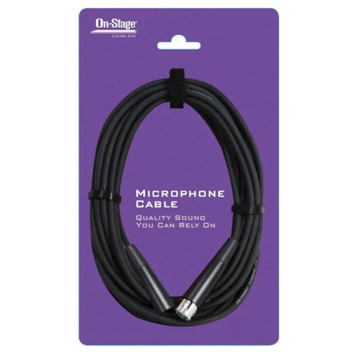 On-Stage Microphone Cable XLR XLR  20ft 6m