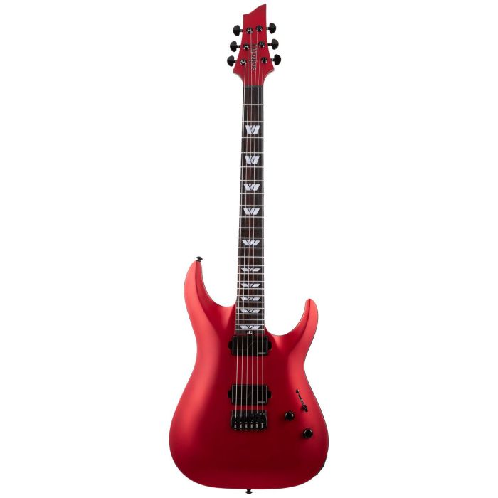 Schecter C-1 SLS Custom Racing Red front view