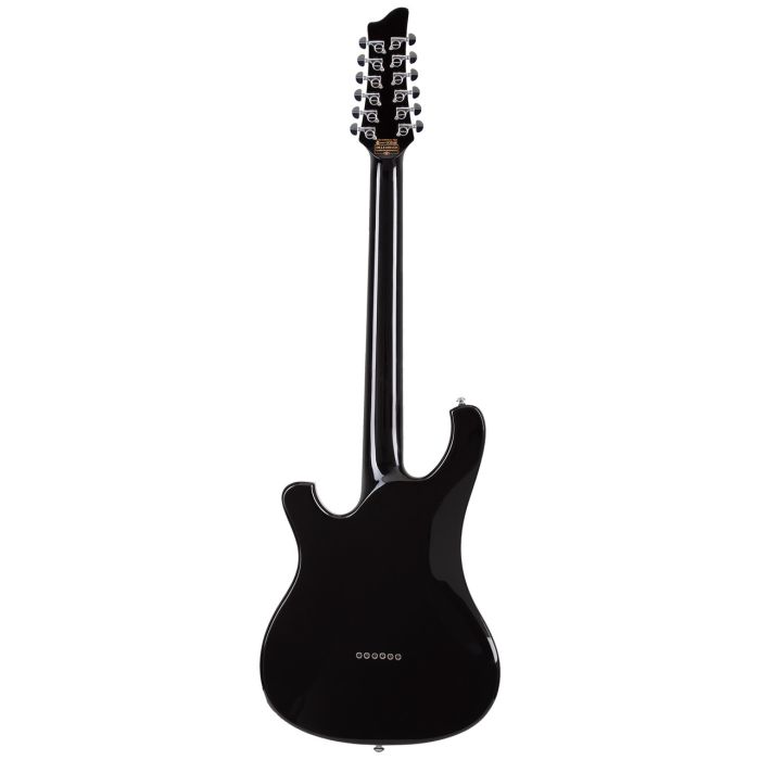 Schecter Stargazer-12 Gloss Black Electric Guitar back