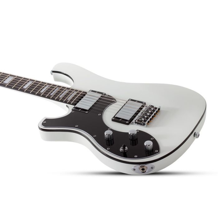 Schecter Stargazer-12 Gloss White Left Handed Electric Guitar back