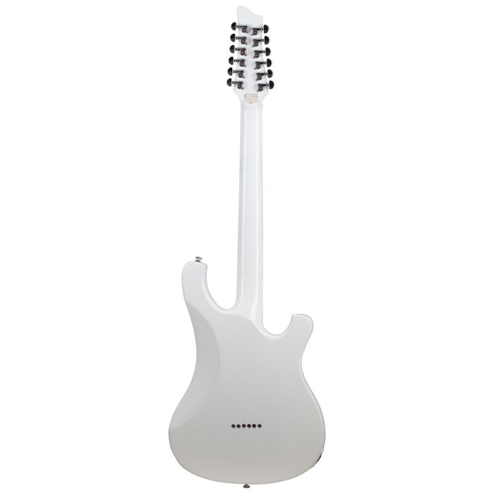 Schecter Stargazer-12 Gloss White Left Handed Electric Guitar back