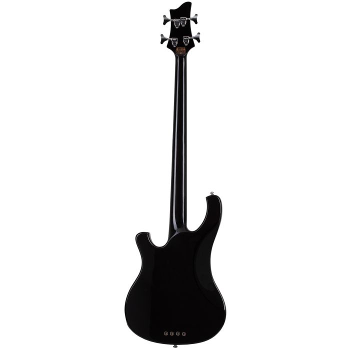 Schecter Stargazer-4 Gloss Black Bass Guitar back