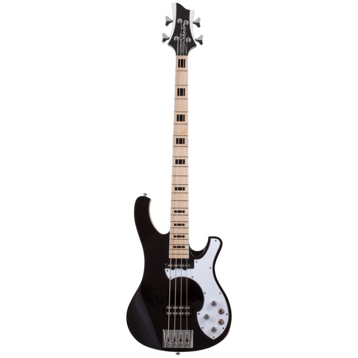 Schecter Stargazer-4 Gloss Black Bass Guitar front