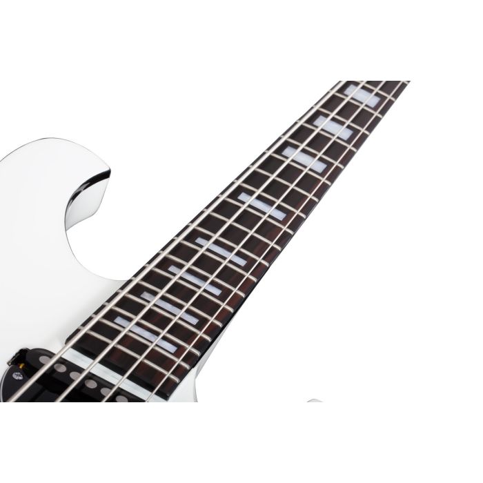 Schecter Stargazer-4 Gloss White Bass Guitar neck